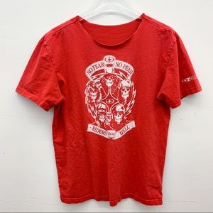 Vintage 90s NO FEAR Riders from Hell Scull T-Shirt
